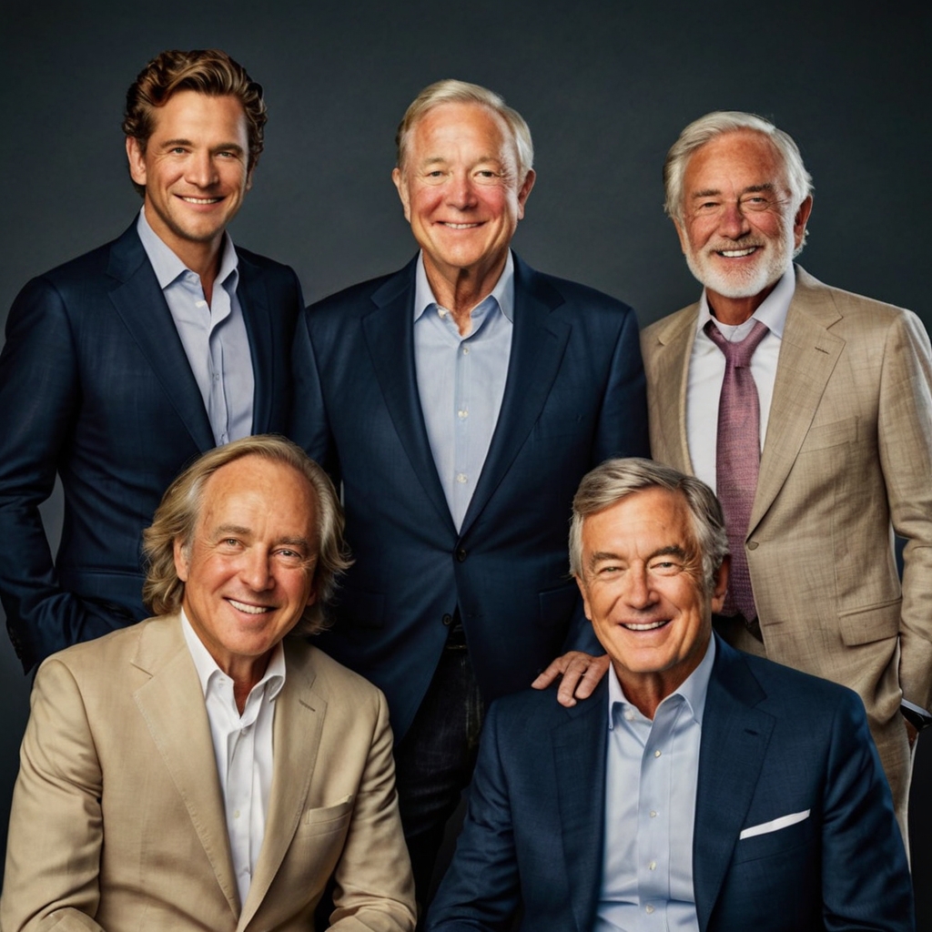 The 5 Wealthiest Billionaires in the U.S. in 2024 and How They Built Their Empires
